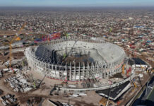 Внутри стадиона «Бишкек Арена» построят Bishkek Arena Mall