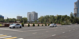 В Бишкеке для движения открыт участок улицы Фрунзе от улицы Ибраимова