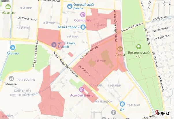 В части Бишкека 14 июля временно не будет воды