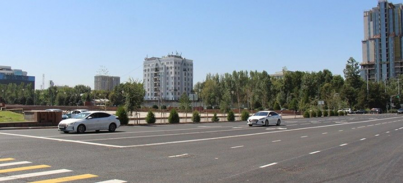 В Бишкеке для движения открыт участок улицы Фрунзе от улицы Ибраимова
